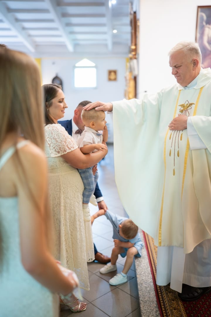 Zdjęcia z chrzcin - detale uroczystości