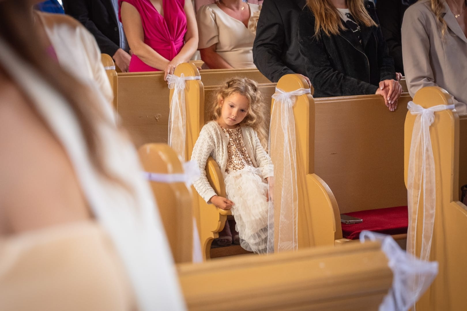 Zdjęcia ślubne - powitanie Pary Młodej